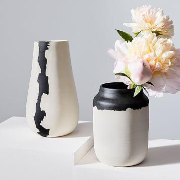 btw Ceramics Crater Vases