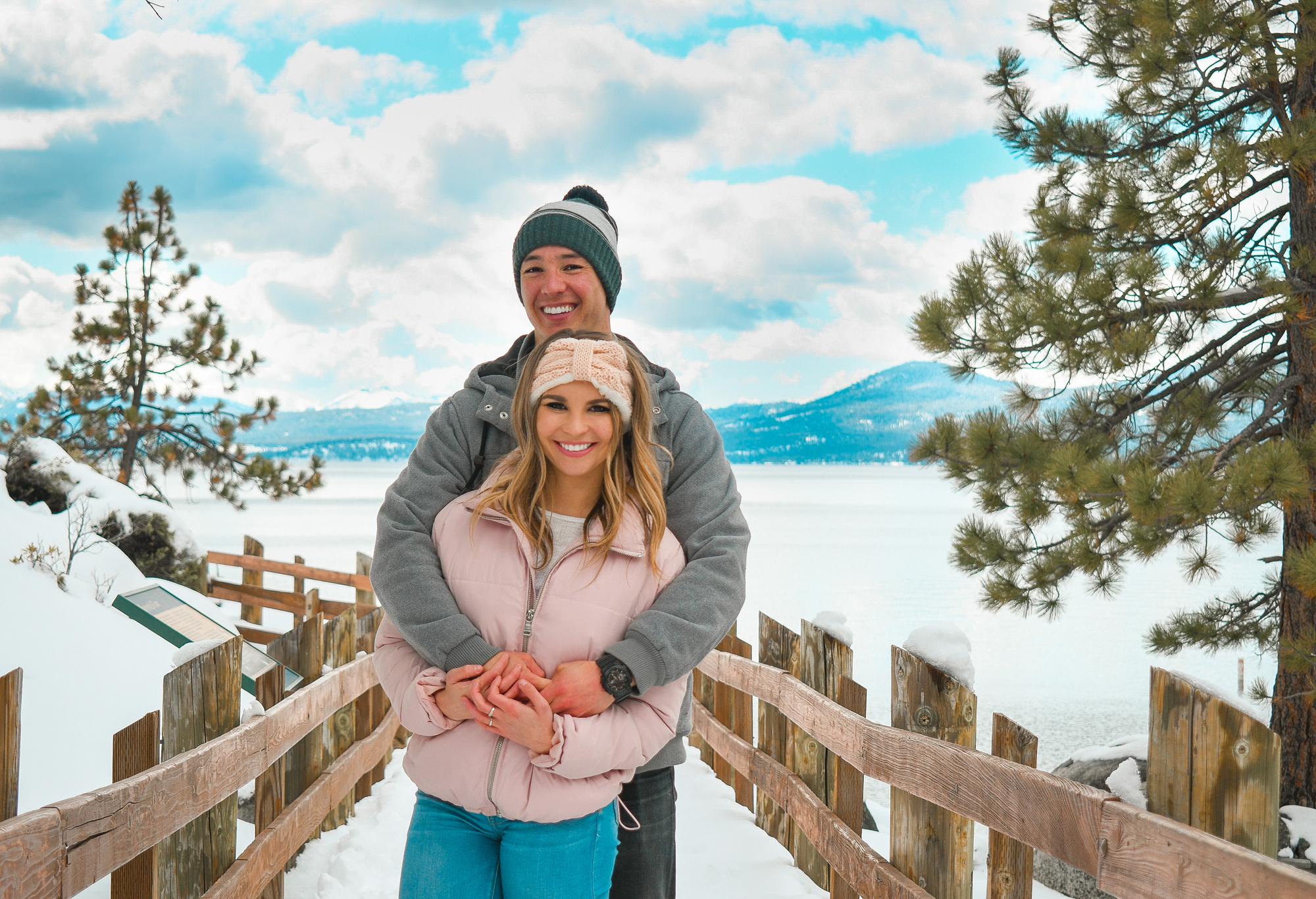 Matt's first trip to Tahoe!