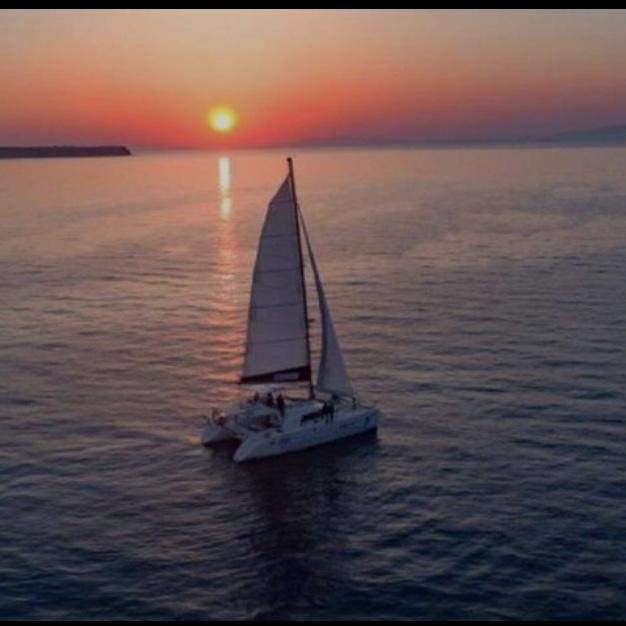 Sunset cruise in Greece