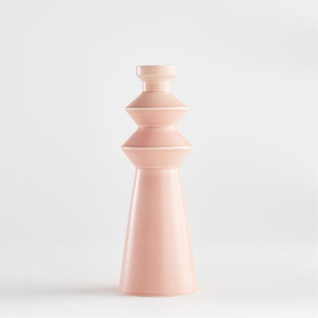 Dagmar Pink Totem Vase