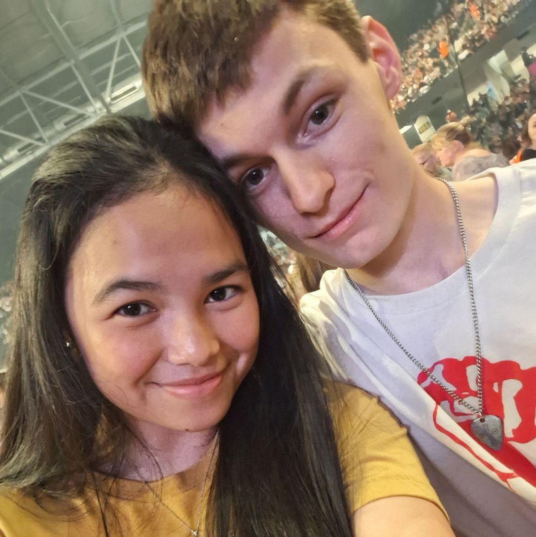 Brandon Lake, our first concert together. Filled with the love of Christ and the Holy Spirit.