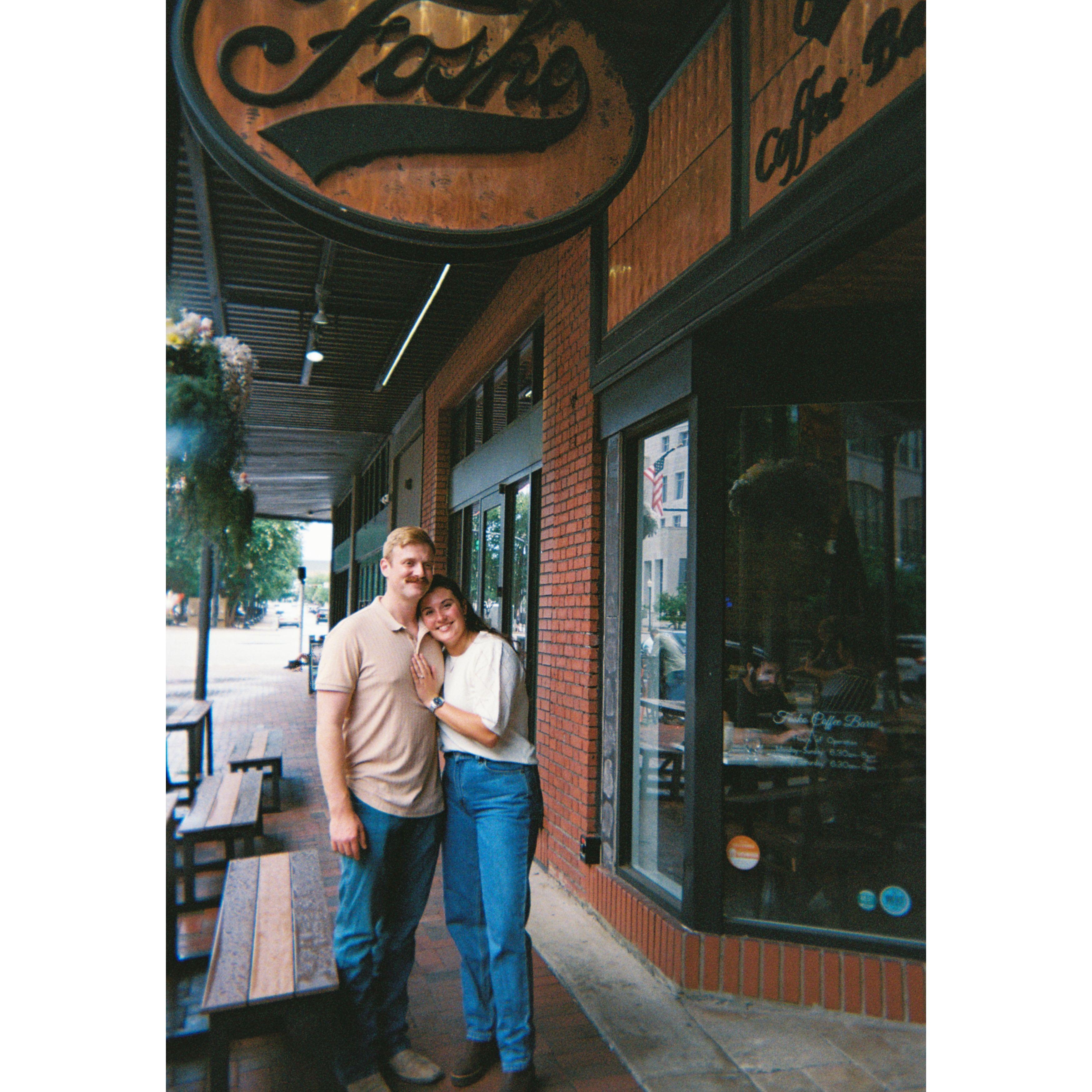 The coffee shop where we met