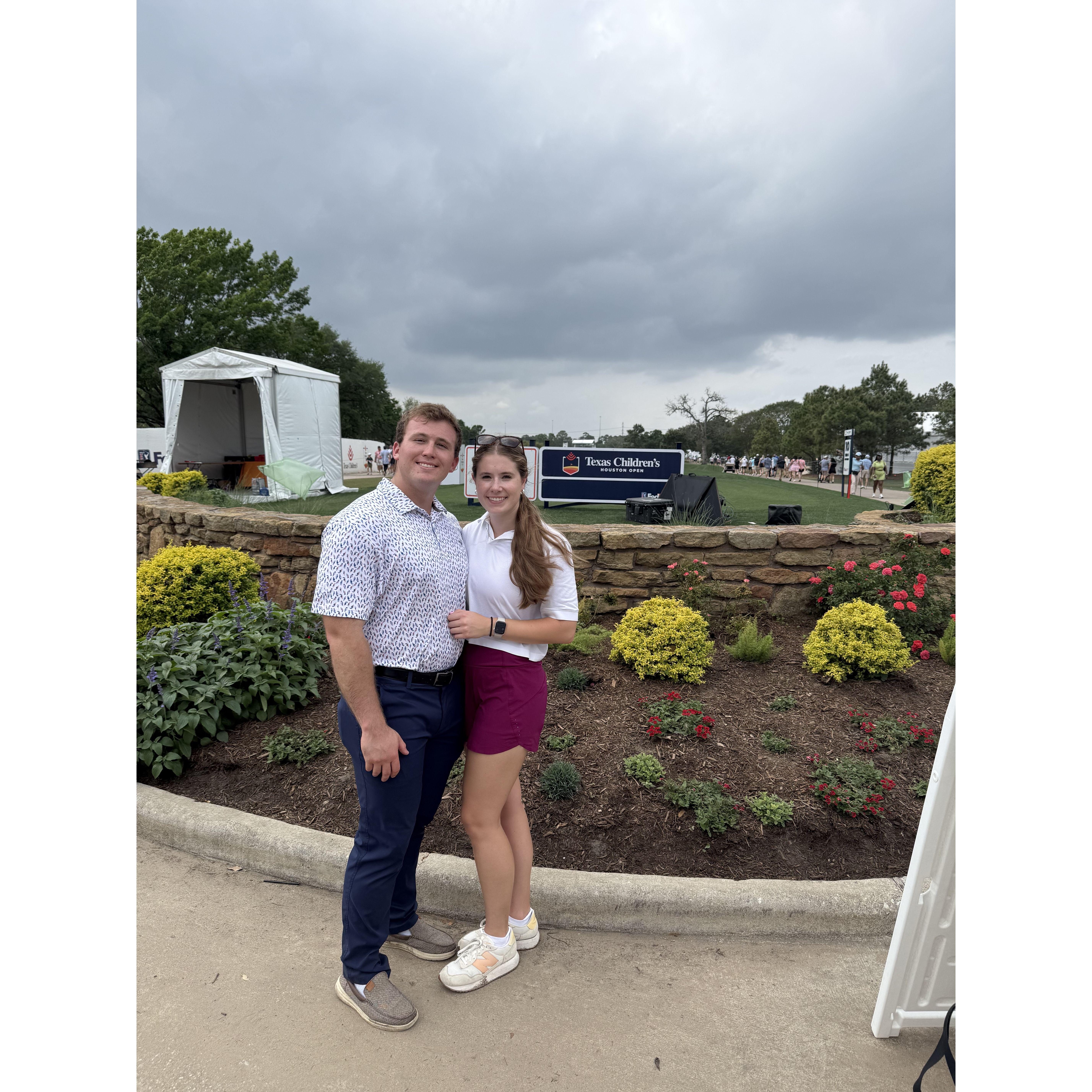 At the Texas Children's US Open