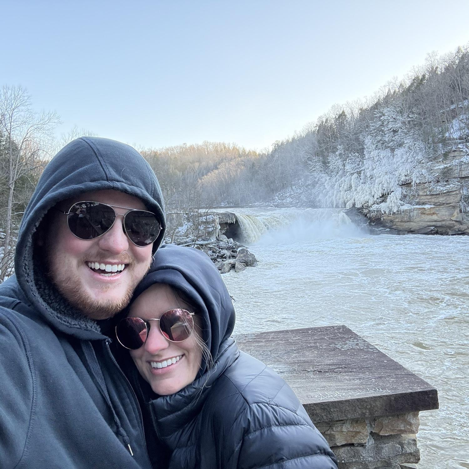 Cumberland Falls for Xander's birthday (and engagement) weekend. 2025