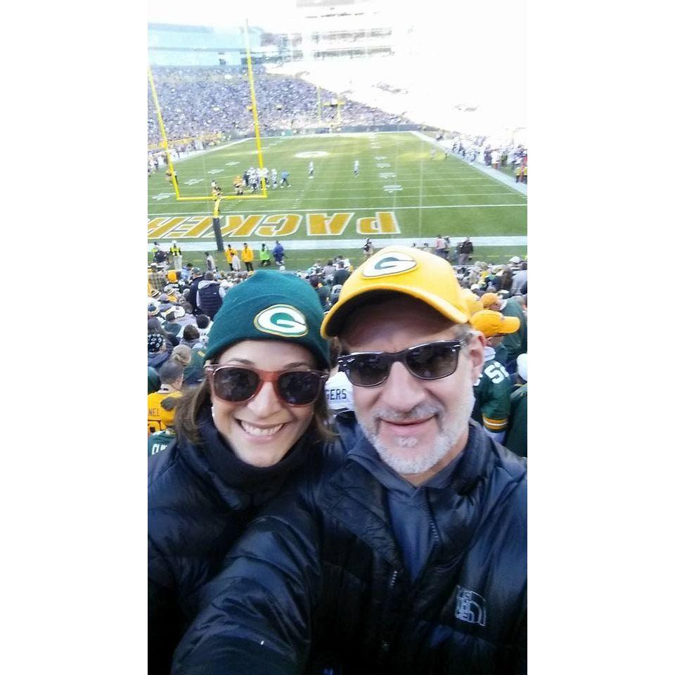 Our first Packer Game - 2015