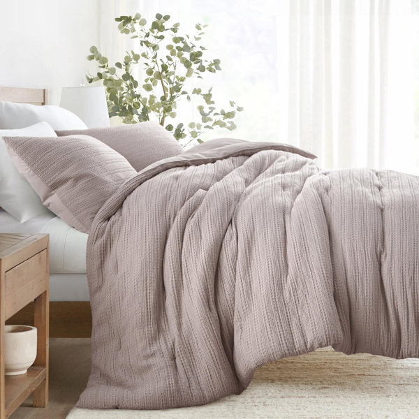 Textured Down Alternative Comforter Set - Linens & Hutch