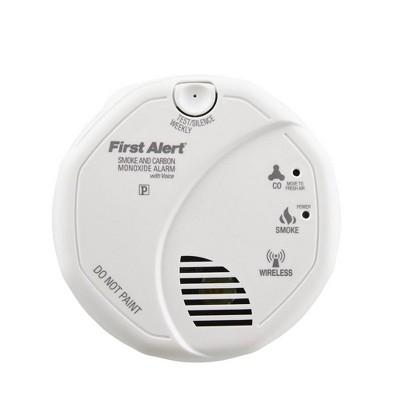 Battery Operated Wireless Interconnected Combination Smoke and Carbon Monoxide Alarm with Voice Location SCO501CN-3ST - First Alert