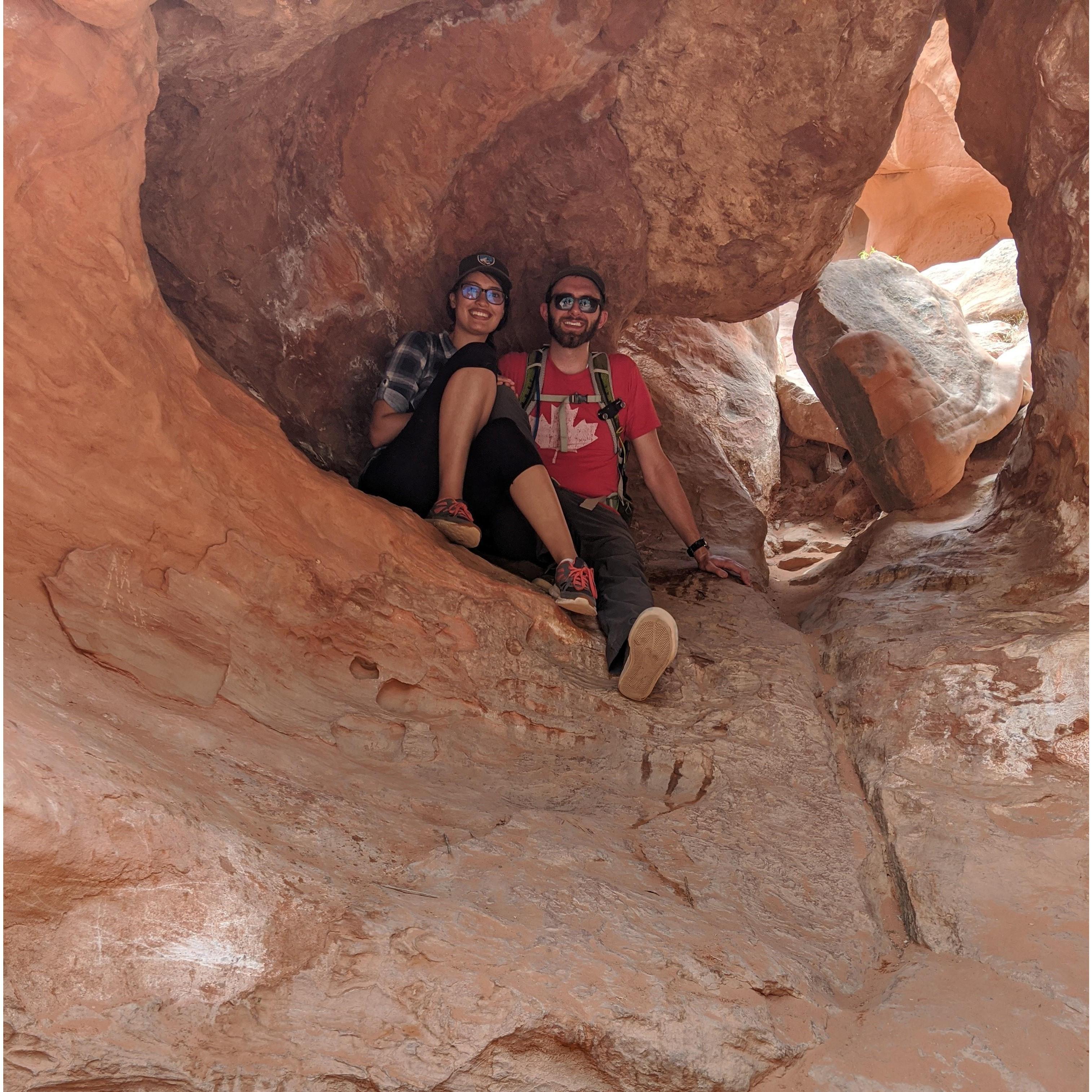 Not so fun fact: Josh got heatstroke on this trip