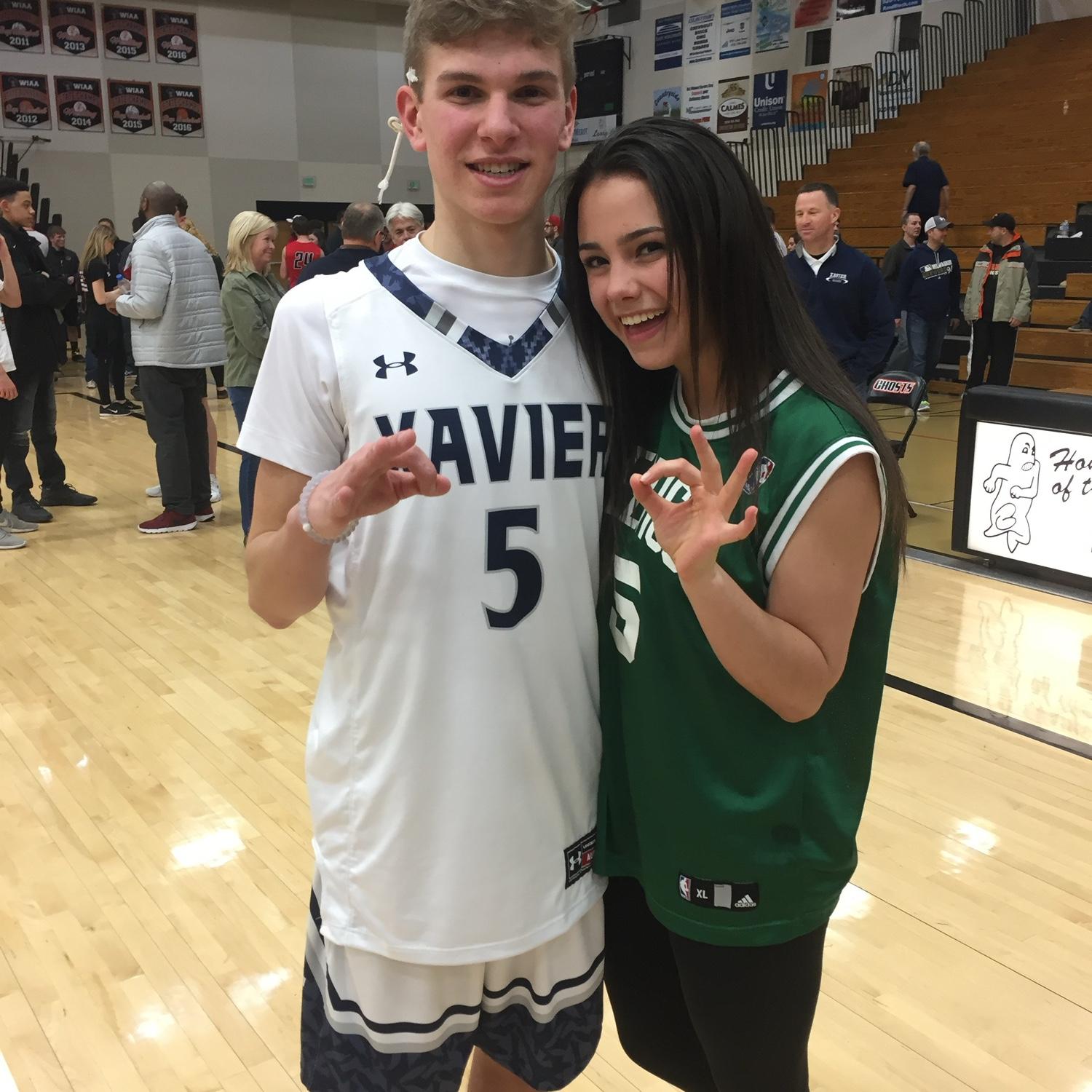 Majority of our high school pics are on this court or on the track field