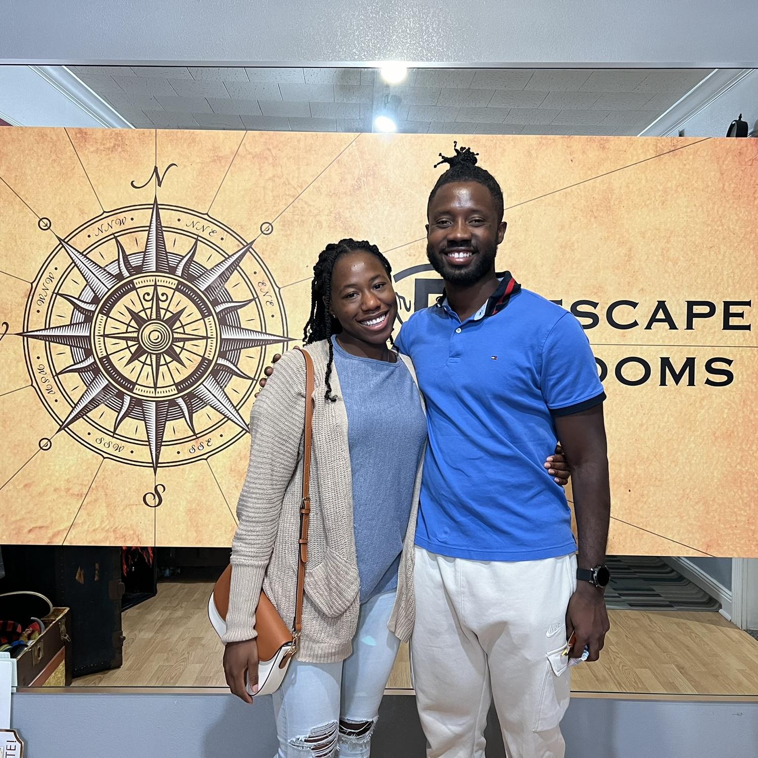 Our first escape room! 🧭