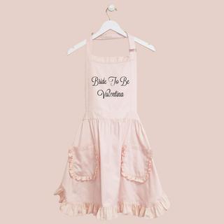 Personalized Ruffled Apron