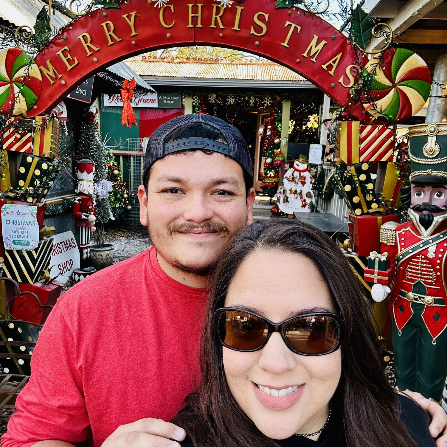 Gruene, TX on our New Year's getaway