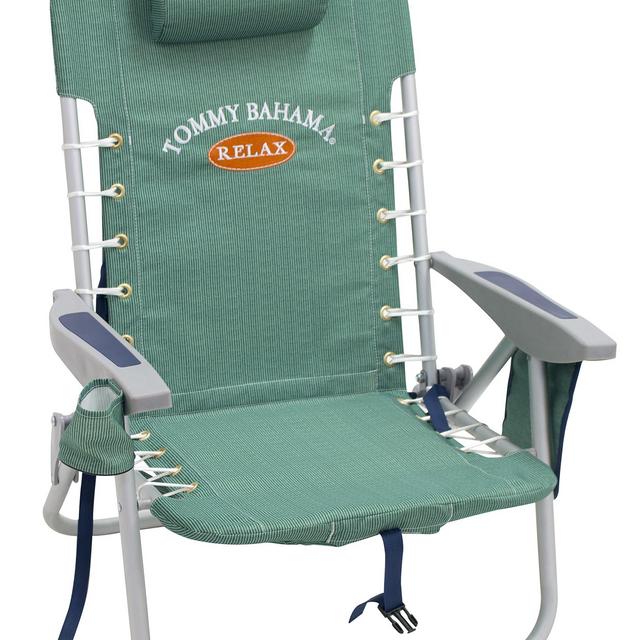 Tommy Bahama Lace Up Backpack Chair, Solid