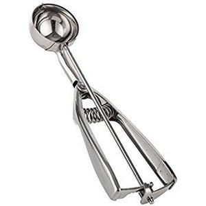 Solula Professional 18/8 Stainless Steel Medium Cookie Scoop, 2-YEAR Warranty