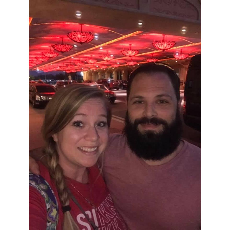Last night in Reno, Nv at the Peppermill Resort Spa Casino.