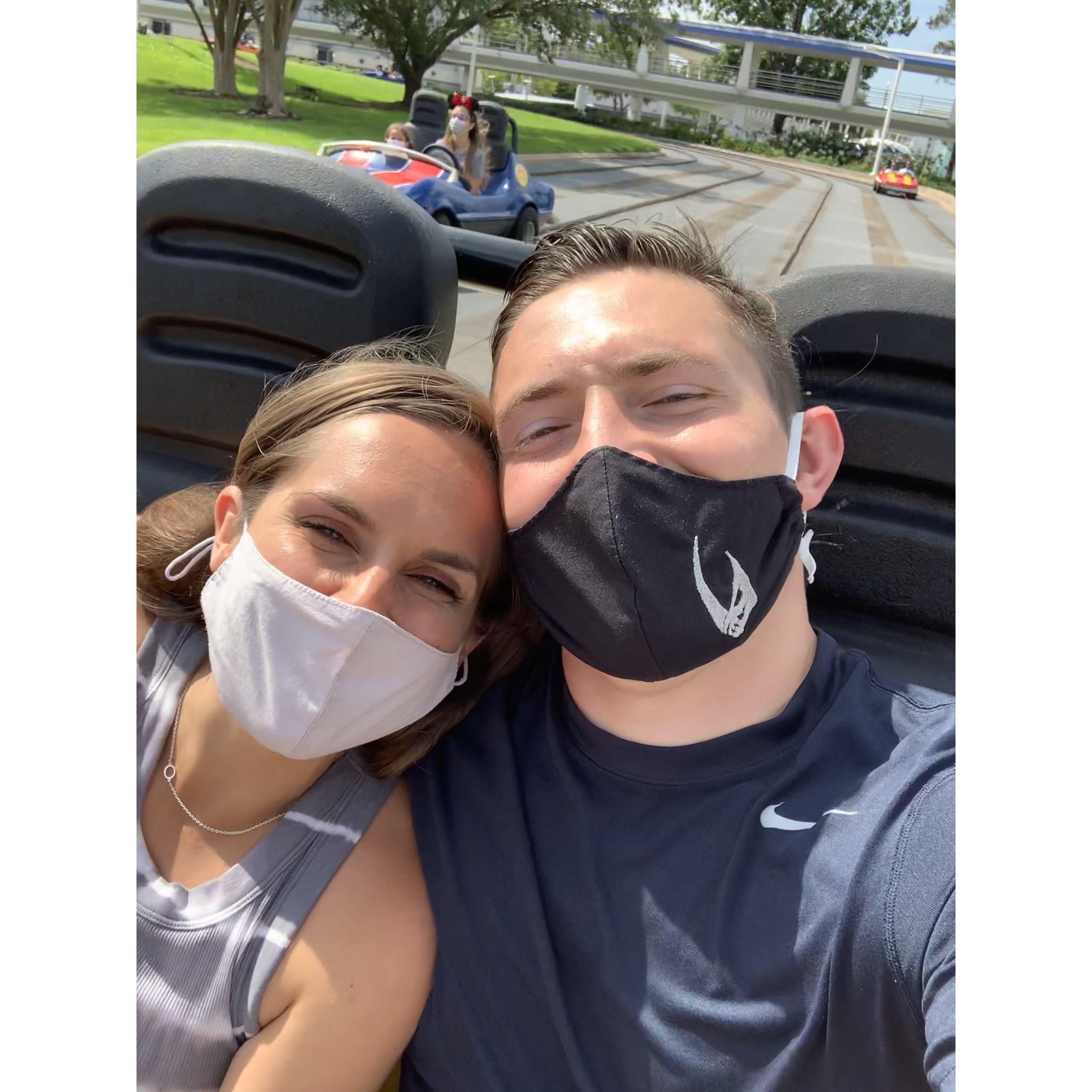Having a blast at Disney World!