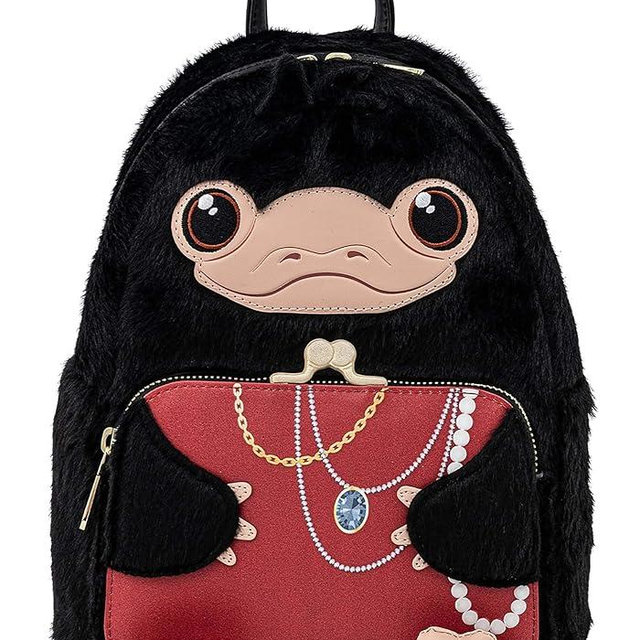 Loungefly Fantastic Beasts Niffler Cosplay Womens Double Strap Shoulder Bag Purse