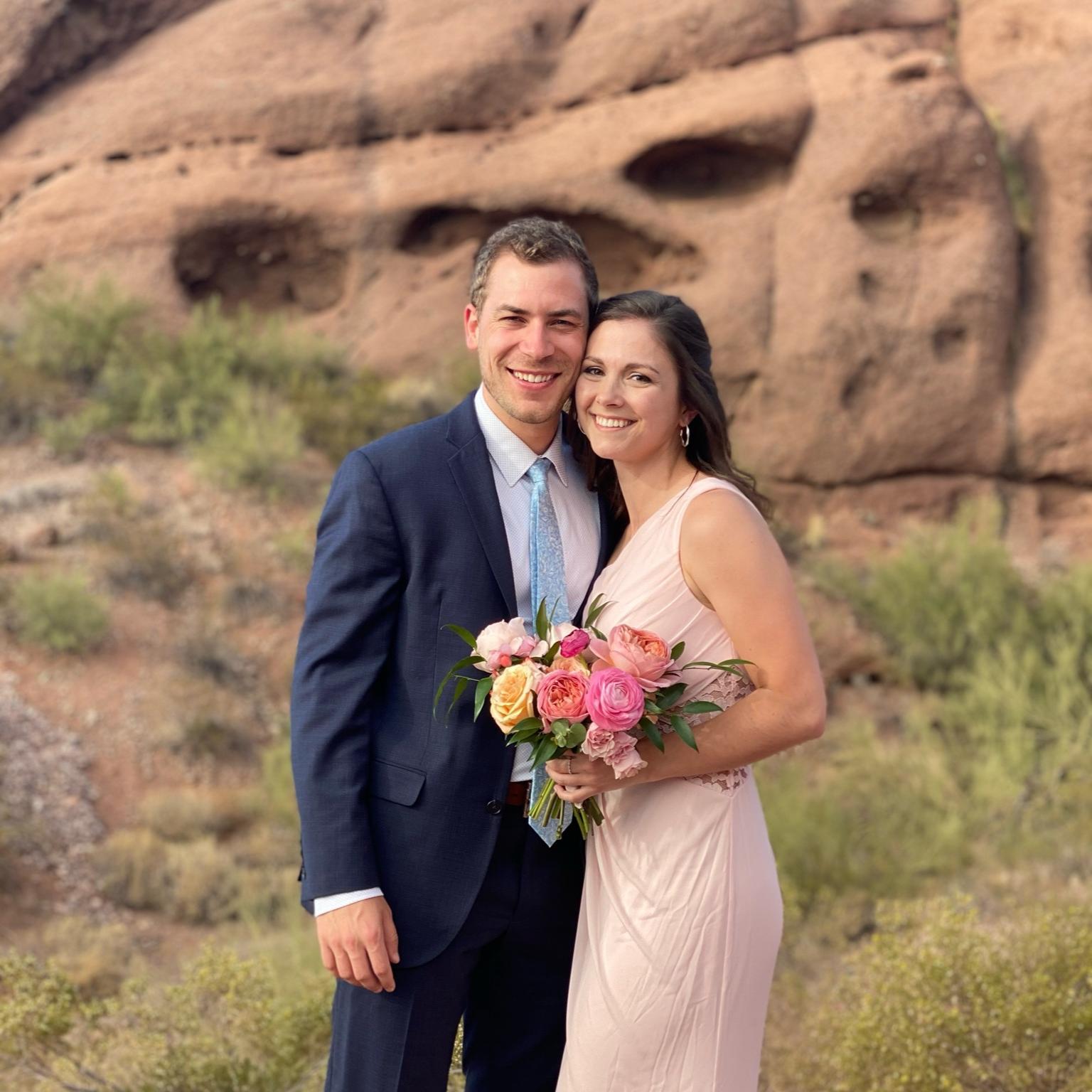 April 2021 //  Caitlin & Brian's wedding in Scottsdale