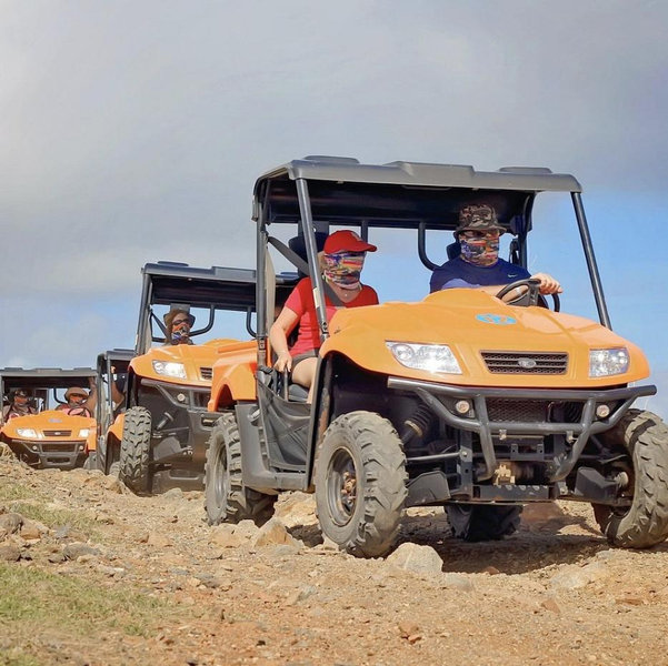 Aruba jeep tour and safari on our honeymoon!
