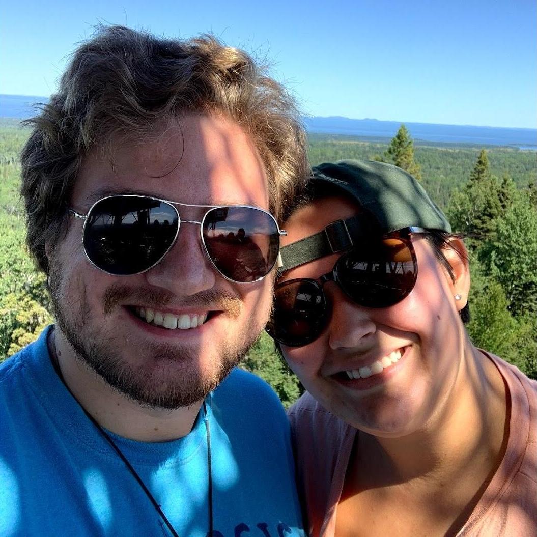 At Isle Royal National Park, after hiking ~3 miles up to Ojibway Tower