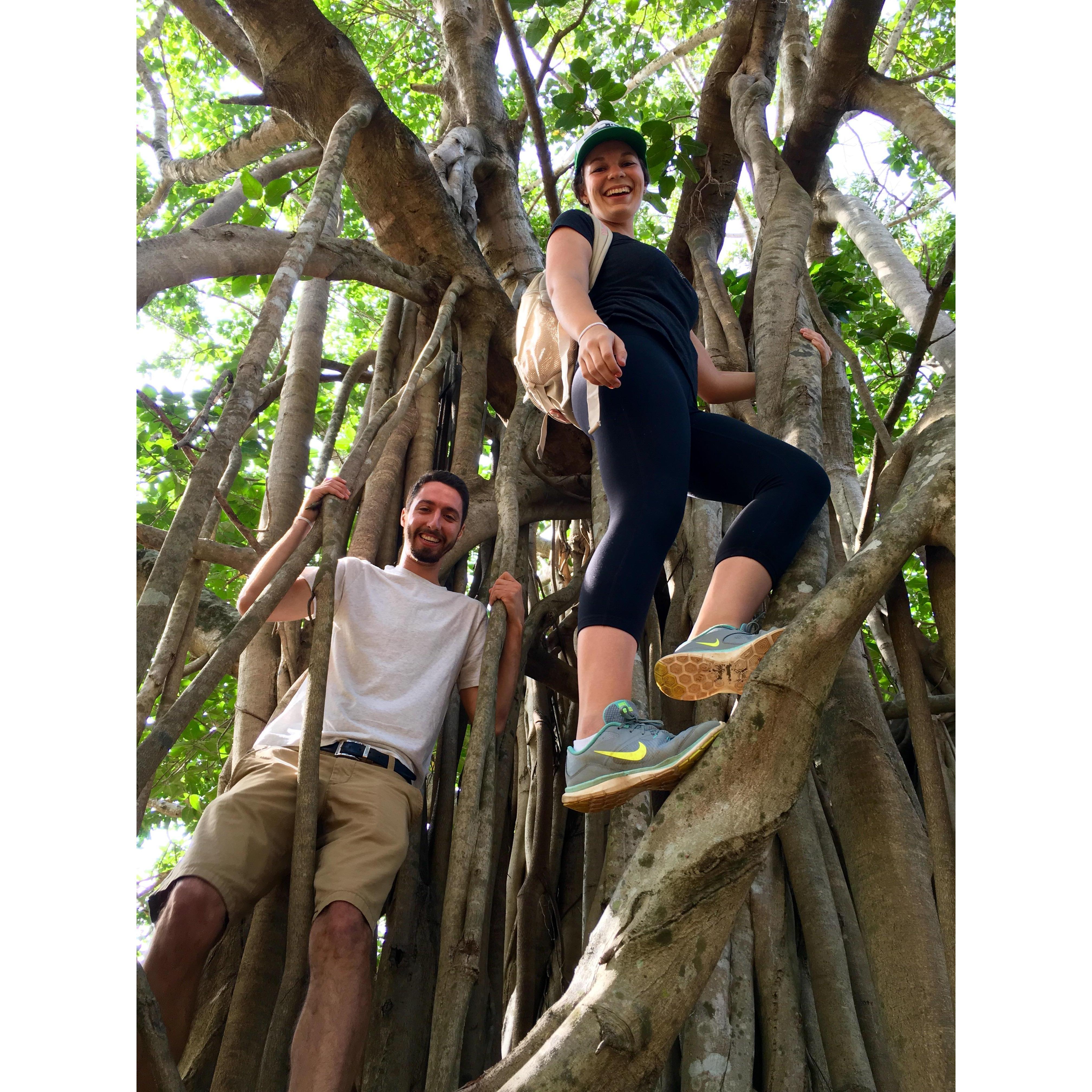 our very first picture together in Sri Lanka, January 2016