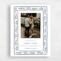 White Wedding Save the Date - Maeva Photo