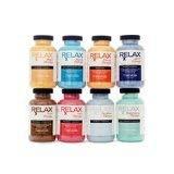 Rx Luxury Epsom Salts for Spa, Bath Aromatherapy - Relax Spa & Bath - Bundle of 8, 19oz Bottles, Natural Epsom Salts Infused with Vitamins, Minerals, Essential Oils, For Aches, Swelling, Stress Relief