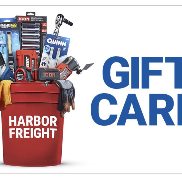 Harbor Freight Gift Card