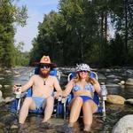 Relaxing in the River