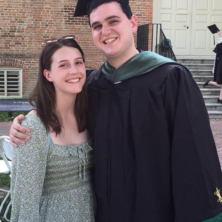 Nate's college graduation