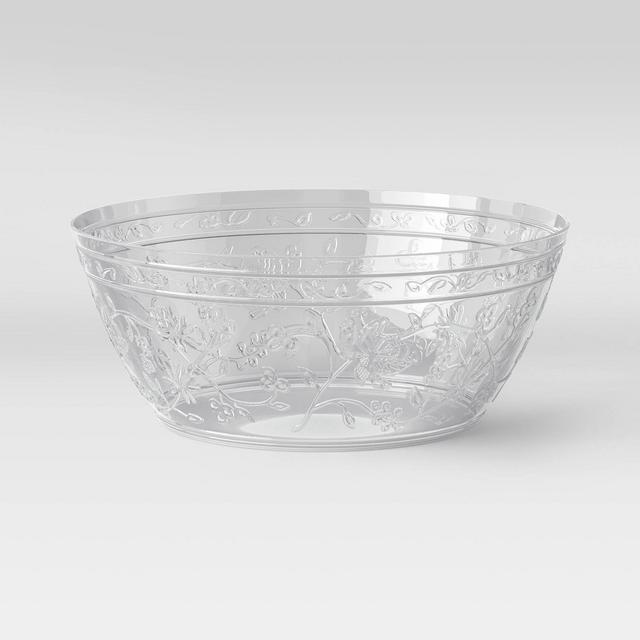 115oz Plastic Floral Serving Bowl - Opalhouse™