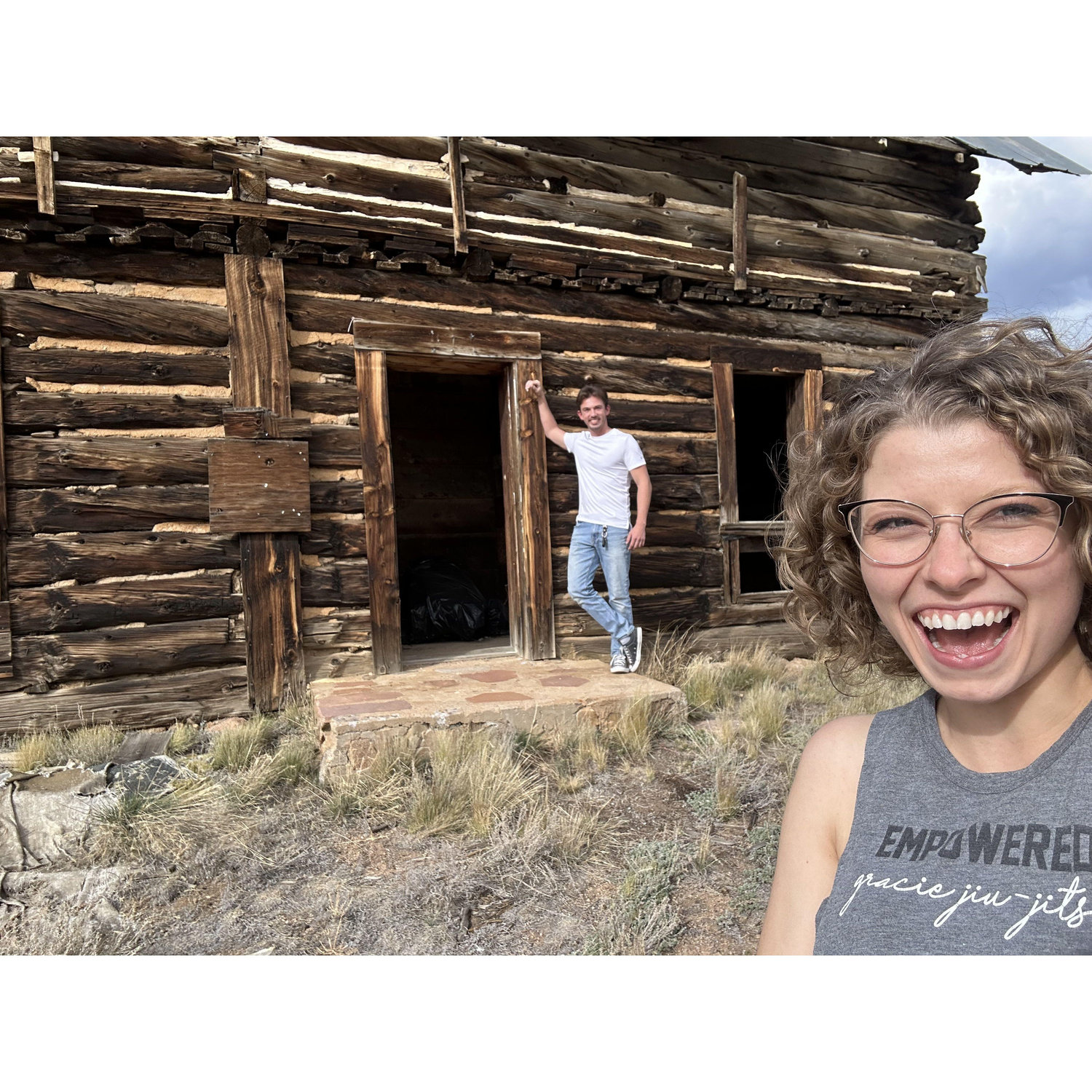 "Hey, Lydia! I think we found our house!" LOL...ummmm....
