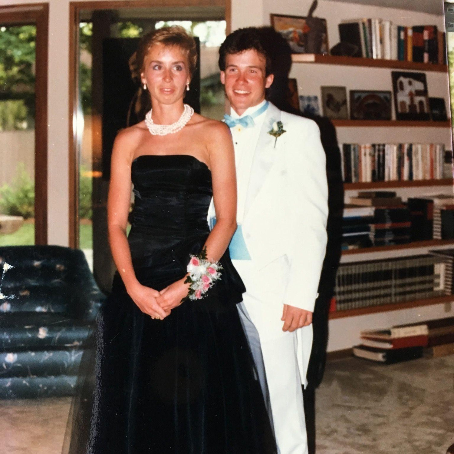 Ann and Steve at SLHS prom.