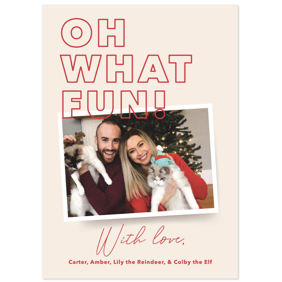 Our 2021 Christmas card