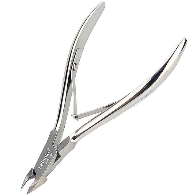 LePinko Professional Cuticle Trimmer kit, Super Sharp Dead Skin Clipper, Labor-saving Cuticula Remover for Fingernail Toenail, Manicure Pedicure Tool for Women Men, Home Salon Use, 5mm Jaw