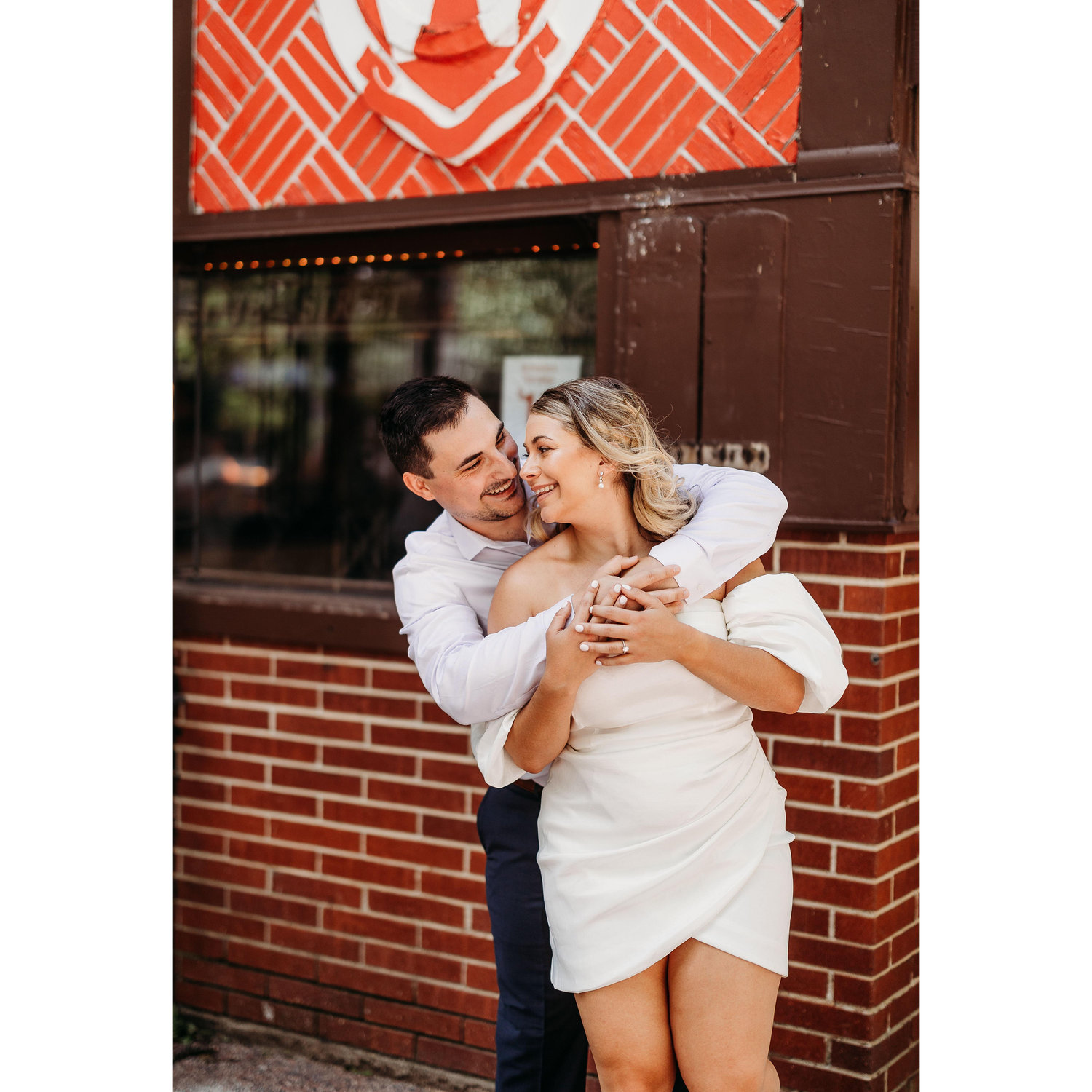 The couple's first date stretched over 8 hours, beginning at Ale Asylum (RIP), then hopping around State Street to places like Brats and the Memorial Union, and wrapping up at the Tasting Room.