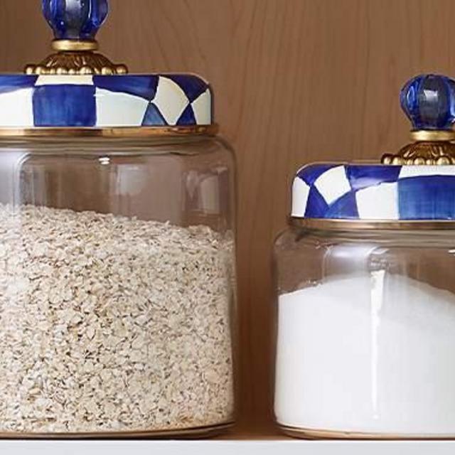 Royal Check Kitchen Canister - Medium