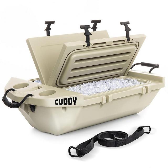 Cuddy Floating Cooler and Dry Storage Vessel - 40QT - Amphibious Hard Shell Design