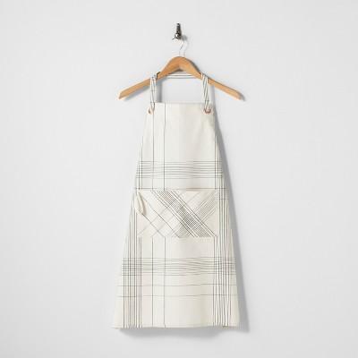 Flour Sack Apron Plaid Ebony - Hearth & Hand™ with Magnolia
