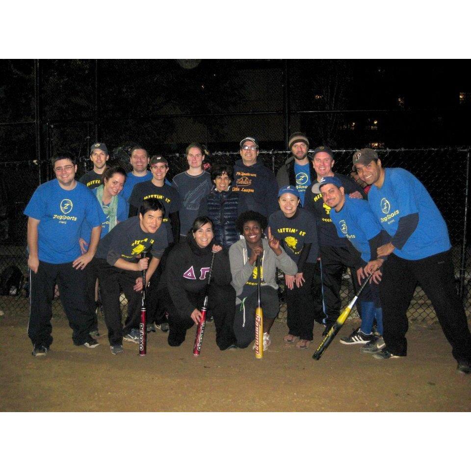 The Softball team where Jenny and Matt first met.