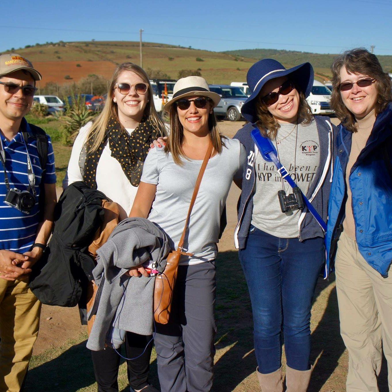 Thanks to Melinda Richardson (far right) I had the opportunity to travel the world and learn about higher ed. Here we are in South Africa