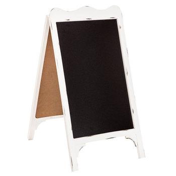 White Wood Chalkboard Easel