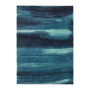 SÖNDERÖD Rug, high pile, blue