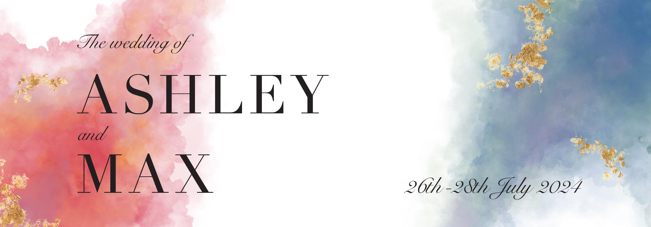 The Wedding Website of Ashley Dennee and Maximillian Jenkins