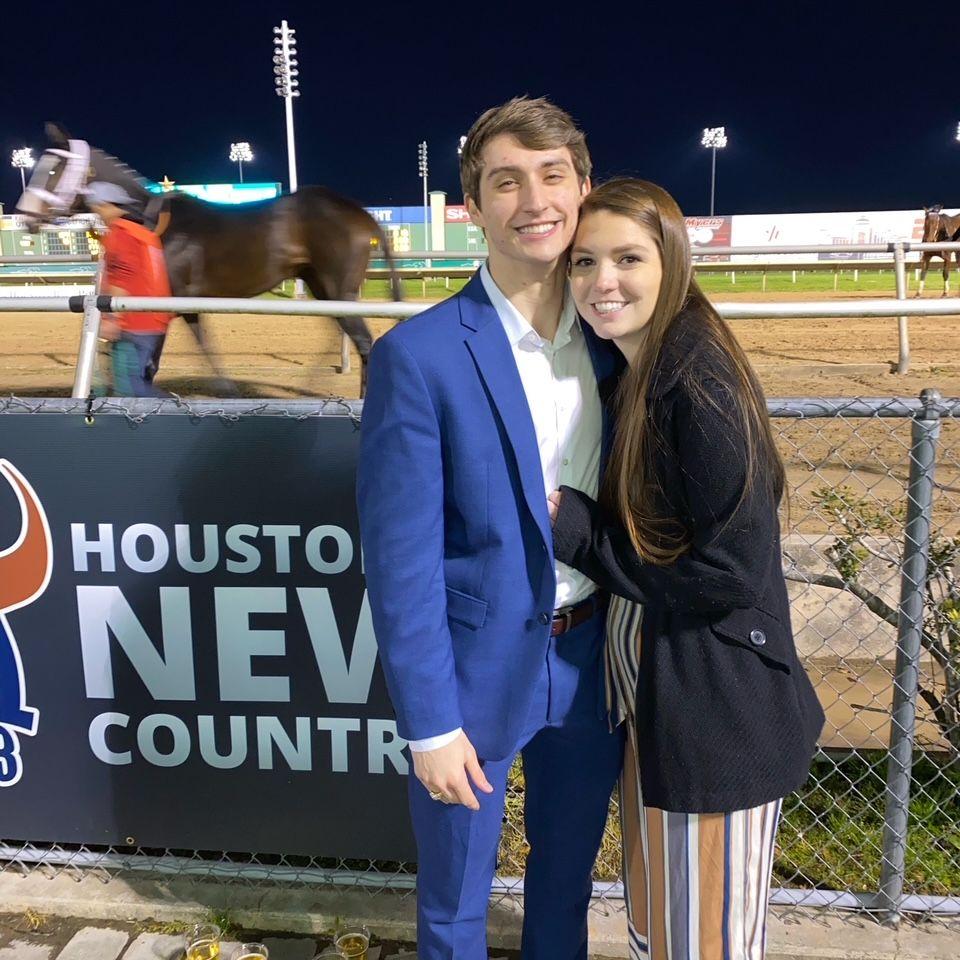 Date Party at the horse track in Houston February 2020