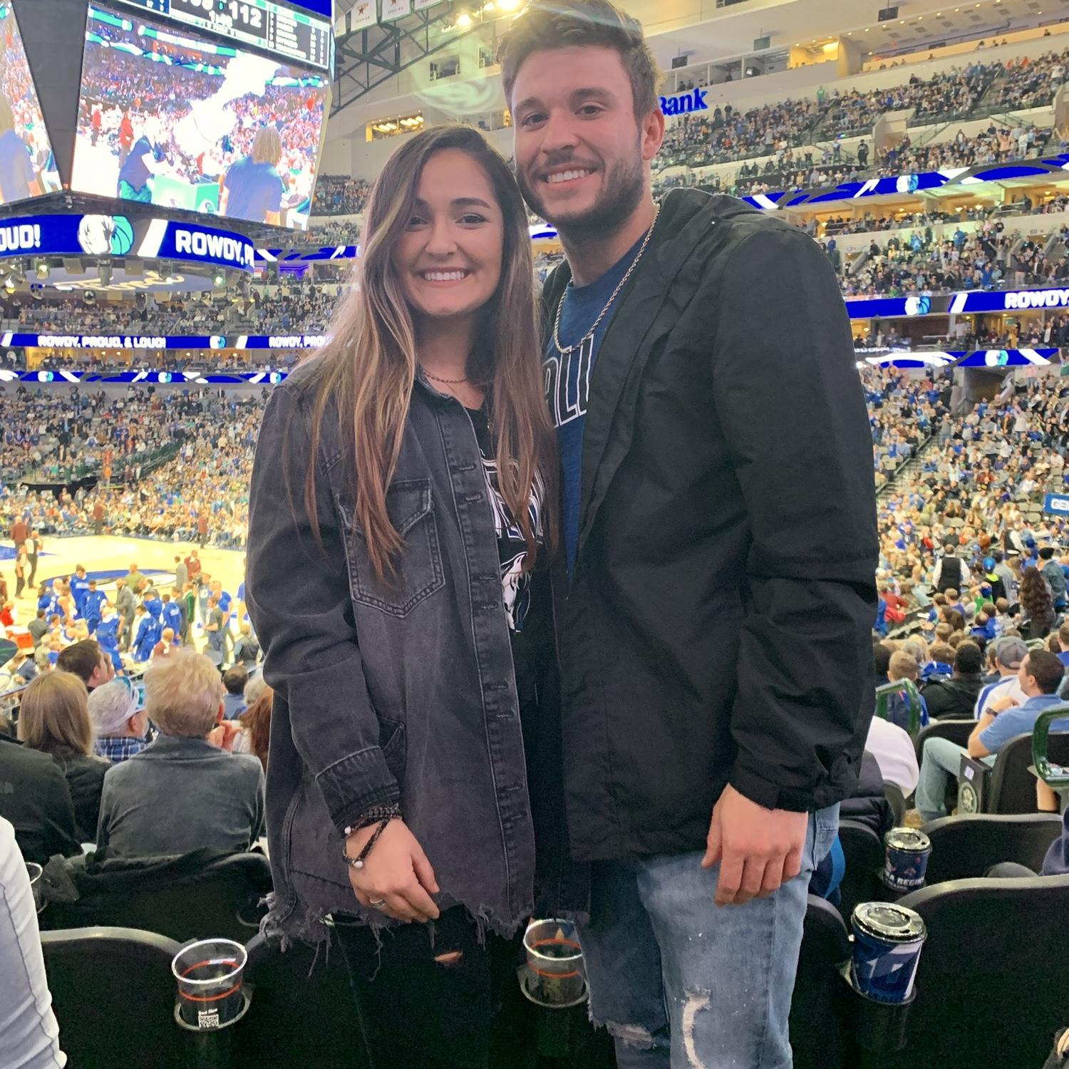 We love attending all of the games Dallas has offer! (Go Mavs!)