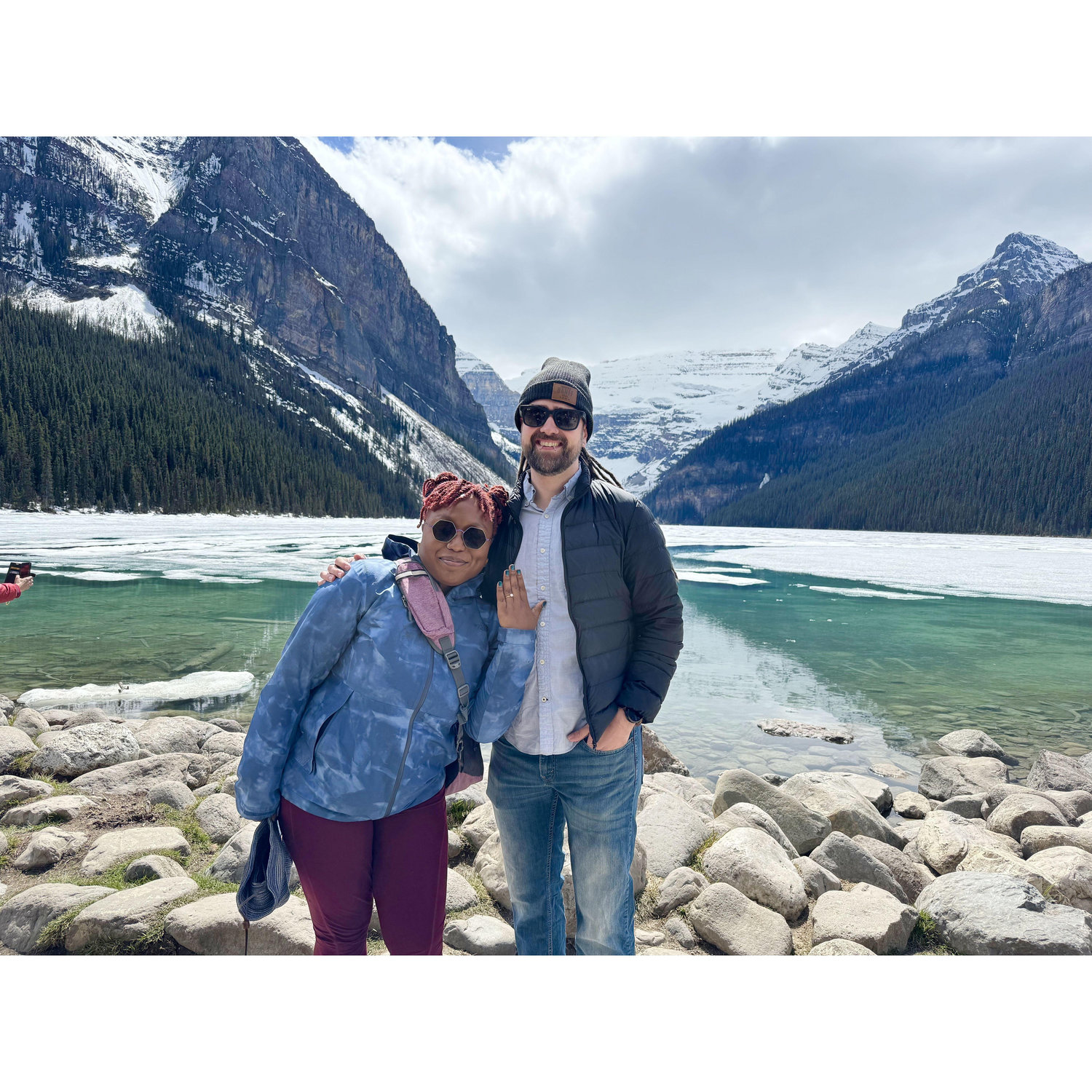 Our Engagement, Lake Louise