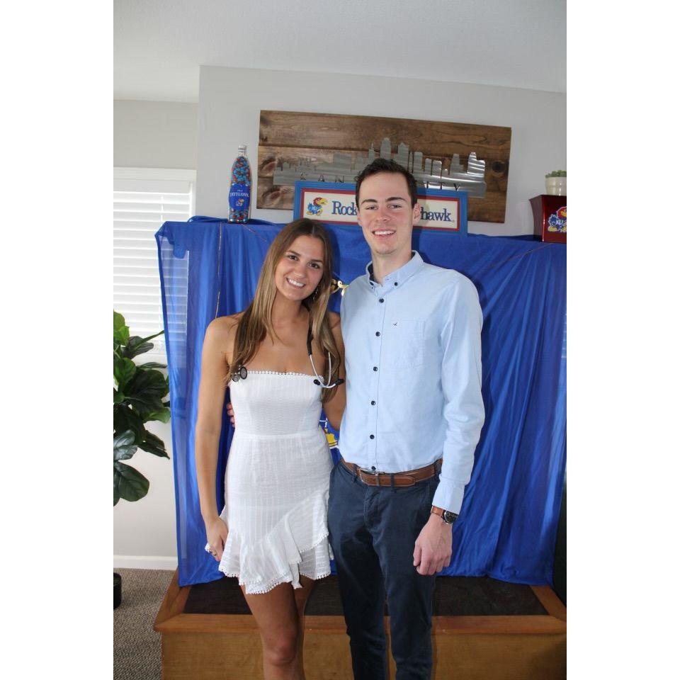 May 2023 - Liz's nursing school graduation