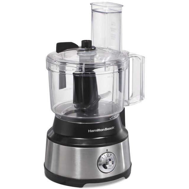 Hamilton Beach 10-Cup Food Processor with Bowl Scraper