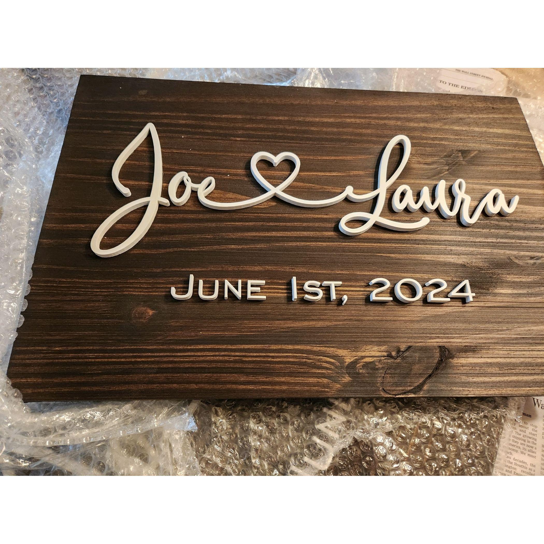 Its happening soon!! For our wedding entrance!!